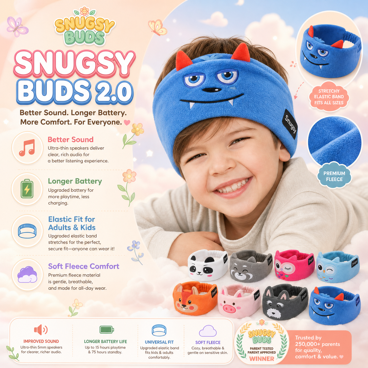 Snugsy Buds 2.0