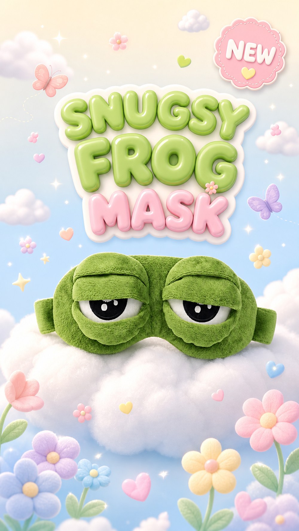Snugsy Frog Mask — new arrival
